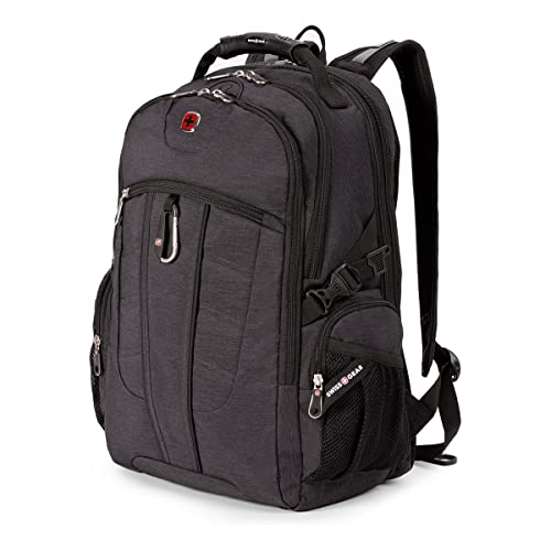 SwissGear 1753 ScanSmart Laptop Backpack, Grey, 17-Inch