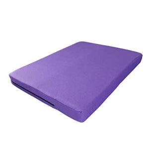 tumbl trak home practice mat (purple), 4ft x 6ft x 6in, hpm-466purp