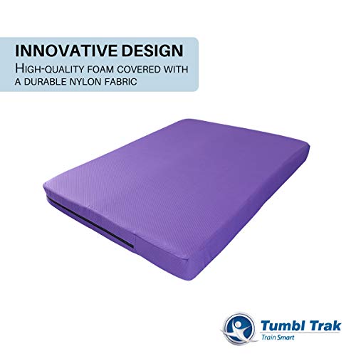 Tumbl Trak Home Practice Mat (Purple), 4ft x 6ft x 6in, HPM-466purp