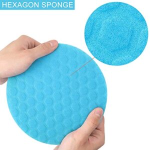 LANIAKEA 5 Pcs Buffing Pads 7 Inch Polishing Pads Kit 180mm Car Sponges Buffing Wheel for Car Buffer Polisher Detailing Repair Waxing Sanding