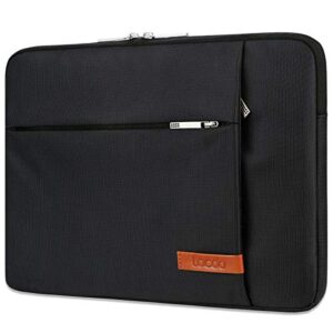 lacdo 13 inch laptop sleeve case for 13 inch new macbook air m2 a2681 m1 a2337 a2179 a1932 | 13 inch new macbook pro m2 m1 a2338 a2251 a2289 a2159 a1989 | 12.9" ipad pro 6th 5th 4rd computer bag,black