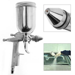 ChgImposs Mini Pneumatic Paint Spray Gun with 0.5mm Diameter Nozzle for Leather/Wall Painting