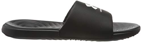 Under Armour Men's Ansa Fixed Strap Slide Sandal, Black (004)/Black, 9