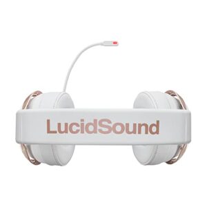 LucidSound LS35X Wireless Surround Sound Gaming Headset - Officially Licensed for Xbox One & Xbox Series X|S - Works Wired with PS5, PS4, PC, Nintendo Switch, Mac, iOS and Android (Rose Gold)