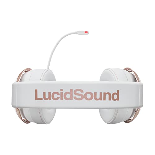 LucidSound LS35X Wireless Surround Sound Gaming Headset - Officially Licensed for Xbox One & Xbox Series X|S - Works Wired with PS5, PS4, PC, Nintendo Switch, Mac, iOS and Android (Rose Gold)