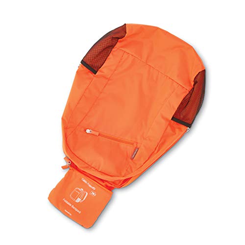 Samsonite Foldable Backpack, Orange Tiger, One Size