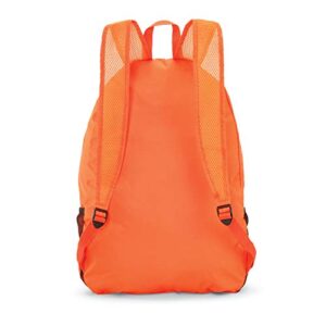 Samsonite Foldable Backpack, Orange Tiger, One Size