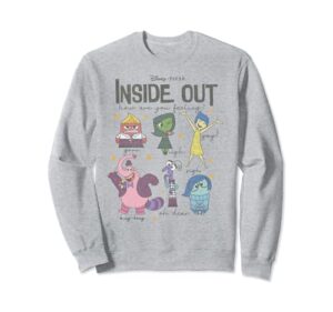 disney pixar inside out how are you feeling group shot sweatshirt