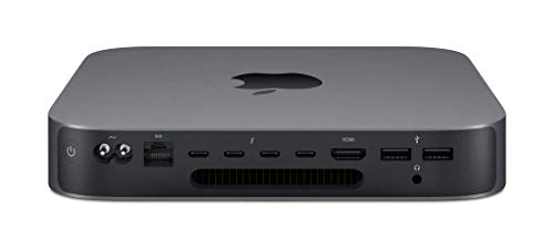 Late 2018 Apple Mac Mini with 3.0GHz Intel Core i3 (8GB RAM, 128GB SSD) Space Gray (Renewed)