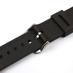 KHZBS resin watch strap for Casio AE-1200 MRW-200H W-800H W-735 W-218 SGW-300 AEQ-110 sports rubber watch band wristband accessories buckle