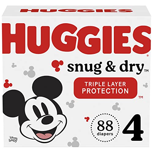 Huggies Snug & Dry Diapers, Size 4