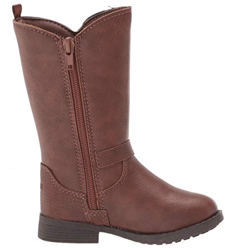 OshKosh B'Gosh Girls LUMI Fashion Boot, Chocolate 2020, 5 Toddler