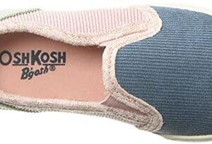 OshKosh BGosh Girls Sneaker, Navy/Multi, 12 Toddler