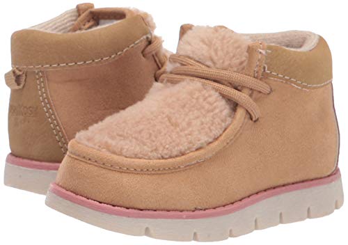 OshKosh B'Gosh Girls' MAYPLE Boot Snow, Tan, 12 medium US