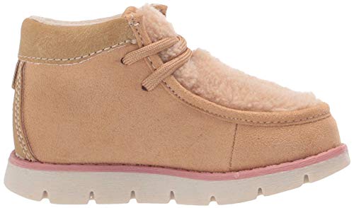 OshKosh B'Gosh Girls' MAYPLE Boot Snow, Tan, 12 medium US