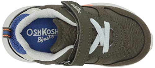 OshKosh B'Gosh Boys Sneaker, Olive, 4 Toddler