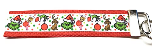 Max Cindy Lou Who Christmas in Red Key fob Strap or Key - Purse or Wallet Strap