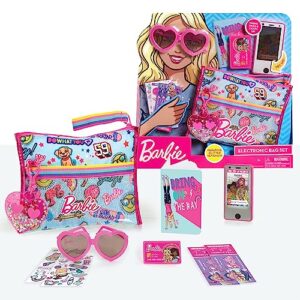 barbie electronic 10-piece purse set, by just play