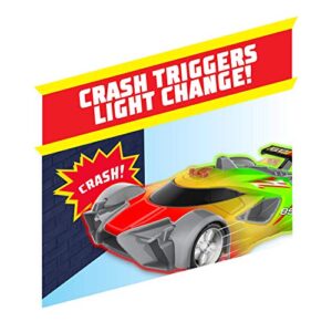 Hot Wheels Color Crashers, Mach Speeder, Kids Toys for Ages 3 Up by Just Play