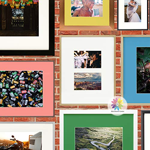 Mat Board Center, 16x20 Uncut Photo Mat Boards - Full Sheet - for Art, Prints, Photos, Prints and More, Mixed Color, 25-Pack