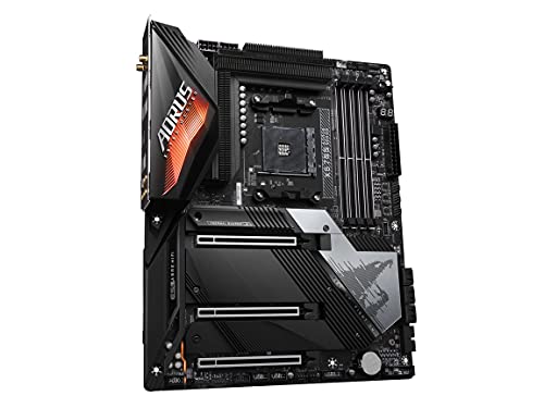 GIGABYTE X570S AORUS Master (AMD/ X570S/ Ryzen 5000/ ATX/PCIe 4.0/ SATA 20Gb/s/USB 3.2/ Motherboard)