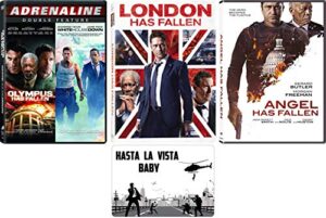 olympus / london / angel has fallen: complete movie series dvd collection with bonus white house down film and art card
