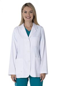 healing hands white lab coat 5 pocket 5160 flo full sleeve women's consult lab coat the white coat minimalist collection white xl