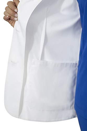 Healing Hands White Lab Coat 5 Pocket 5160 Flo Full Sleeve Women's Consult Lab Coat The White Coat Minimalist Collection White XL