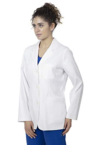 Healing Hands White Lab Coat 5 Pocket 5160 Flo Full Sleeve Women's Consult Lab Coat The White Coat Minimalist Collection White XL