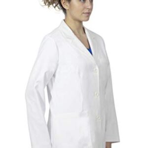 Healing Hands White Lab Coat 5 Pocket 5160 Flo Full Sleeve Women's Consult Lab Coat The White Coat Minimalist Collection White XL