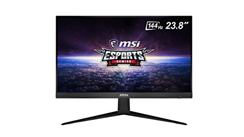 MSI G241, 24" Gaming Monitor, 1920 x 1080 (FHD), IPS, 1ms, 144Hz, FreeSync, HDMI, Displayport, Tilt