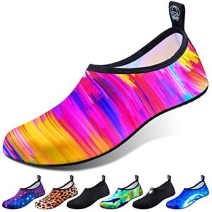 digihero water shoes for women and men, quick-dry aqua socks swim beach womens mens shoes for outdoor surfing yoga exercise