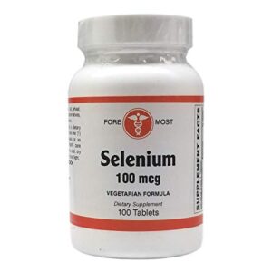 selenium, 100 tablets