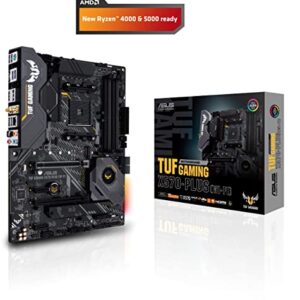 ASUS TUF GAMING X570-PLUS Motherboard ,WI-FI, Socket AM4, USB-C Gen2 AMD (Renewed)