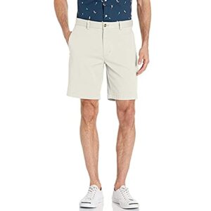 vineyard vines men's 7 inch island shorts, stone, 42