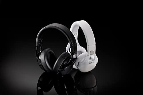 Korg Smart Noise Cancelling DJ Headphones, White NCQ1WH