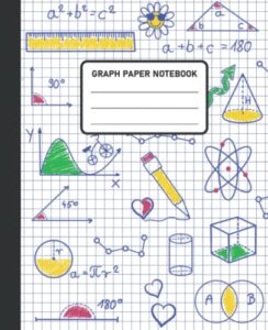 math notebook: graph paper notebook for kids , fun learning ( 7.5 x 9.25 )