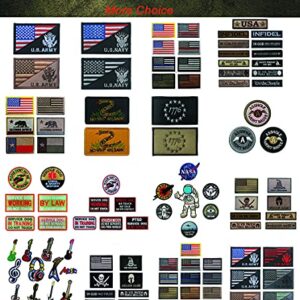 Antrix Tactical USA US American Veteran Patch Fully Embroidered Don't Forget Veteran Military Applique Emblems Badges Patch- Dia 3.15" Veteran