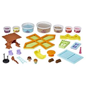 Play-Doh Builder Treehouse Toy Building Kit for Kids 5 Years and Up with 7 Non-Toxic Colors - Easy to Build DIY Craft Set (Amazon Exclusive)