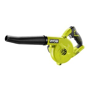 Ryobi 18-Volt ONE+ Cordless Compact Workshop Blower Kit with Battery & Charger, (Non-Retail Packaging)