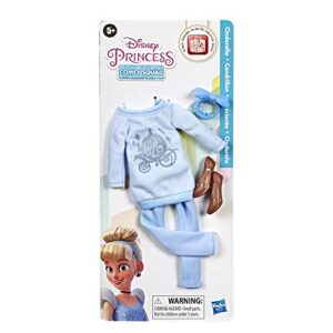 Disney Princess Comfy Squad Fashion Pack for Cinderella Doll, Clothes for Disney Fashion Doll Inspired by Ralph Breaks The Internet Movie