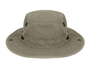 tilley unisex t3 wanderer hat (khaki, 7 7/8)