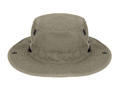 Tilley Unisex T3 Wanderer Hat (Khaki, 7 7/8)