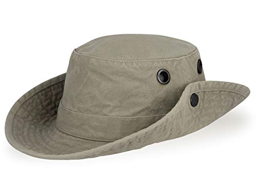 Tilley Unisex T3 Wanderer Hat (Khaki, 7 7/8)