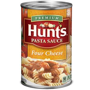 hunt's four cheese spaghetti sauce, 24 ounce