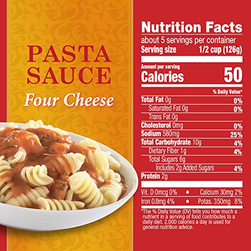 Hunt's Four Cheese Spaghetti Sauce, 24 Ounce