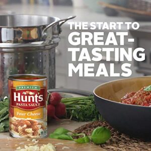 Hunt's Four Cheese Spaghetti Sauce, 24 Ounce