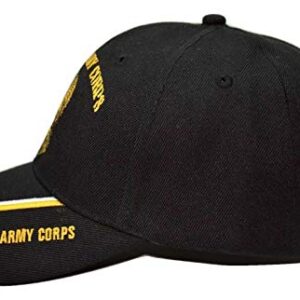 Trade Winds Women's Army Corps U.S. Army Black WAC Embroidered Cap Hat CAP564 (TOPW)