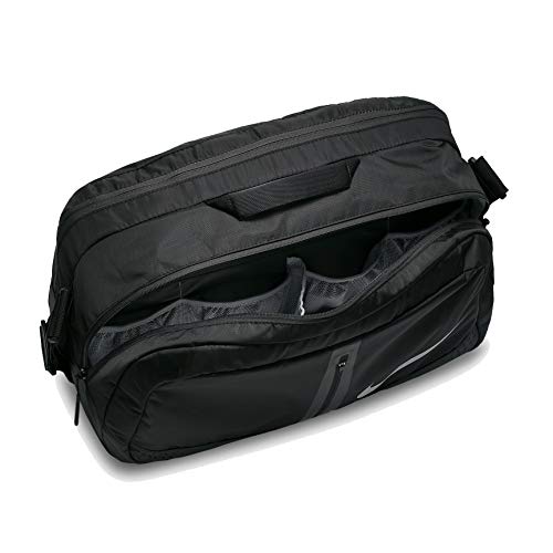 NIKE Run Duffel Bag 34 L, Unisex Running Bag, Black, NS