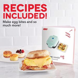 DASH Deluxe Sous Vide Style Egg Bite Maker with Silicone Molds for Breakfast Sandwiches, Healthy Snacks or Desserts, Keto & Paleo Friendly, (1 large, 4 mini) - Black